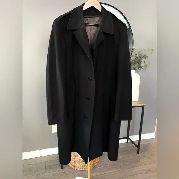 Vintage Military Wool Coat - Picture 2 of 12